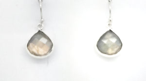 Posh Rocks - Petite Pear-shaped Teardrop Earrings