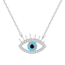 Turquoise Evil Eye Necklace