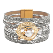 Pearl Leather Bracelet