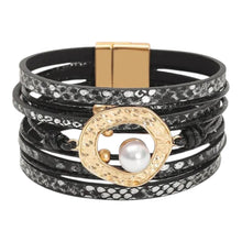Pearl Leather Bracelet
