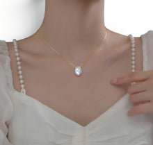 Sterling Silver Pearl Necklace