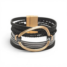 Freeform Leather Bracelet