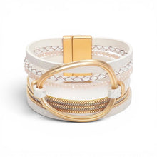 Freeform Leather Bracelet