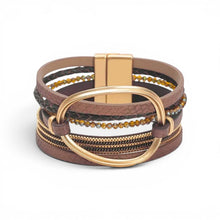 Freeform Leather Bracelet