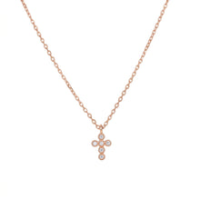 Sterling Silver Dainty Cross Necklace