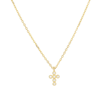Sterling Silver Dainty Cross Necklace