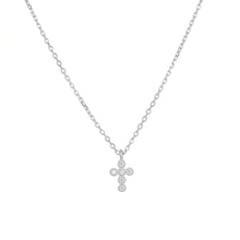 Sterling Silver Dainty Cross Necklace