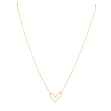 Freeform Heart Necklace