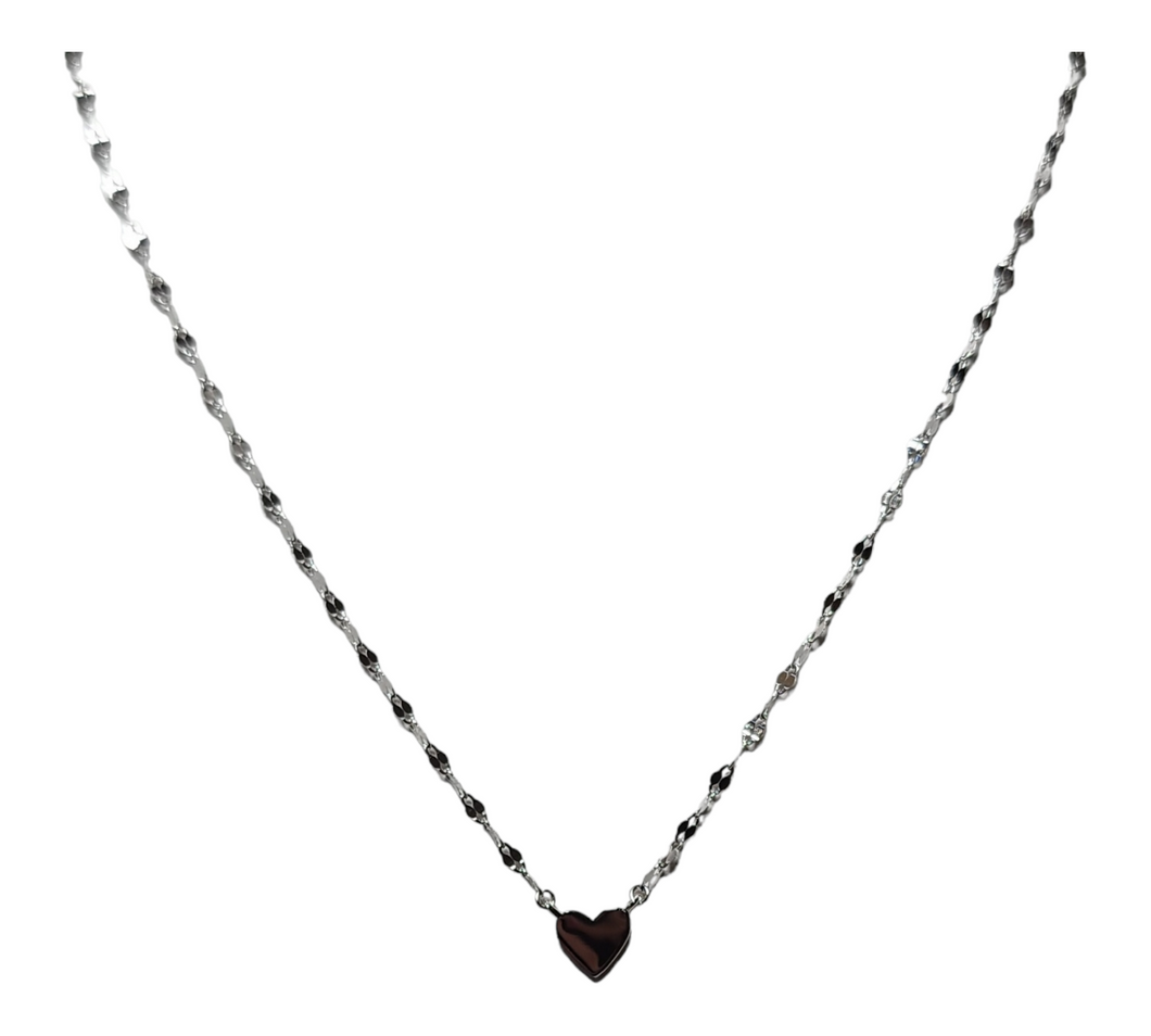 Dainty Fancy Heart Necklace