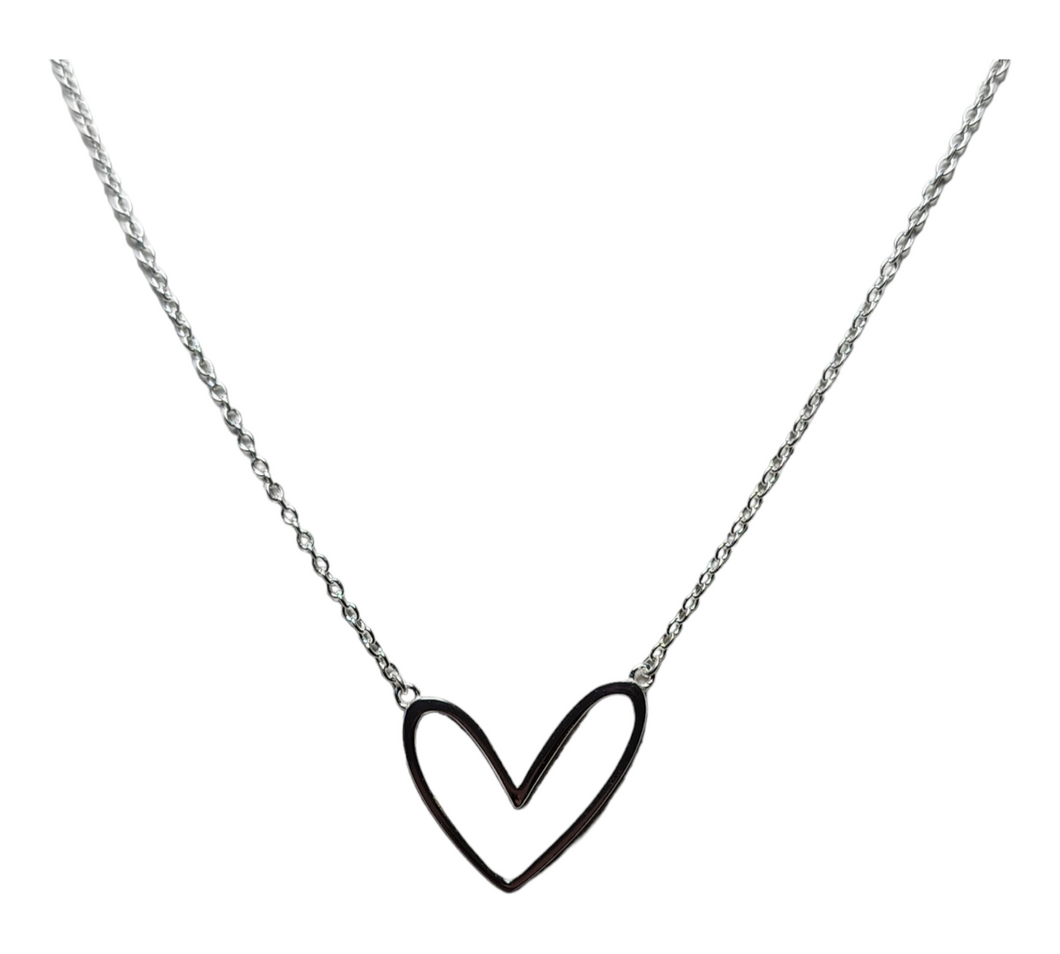 Freeform Heart Necklace
