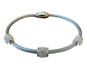 Cable Barrel Bracelet