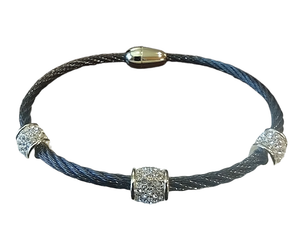 Cable Barrel Bracelet