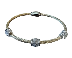 Cable Barrel Bracelet