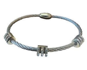 Cable 3 Bar Bracelet