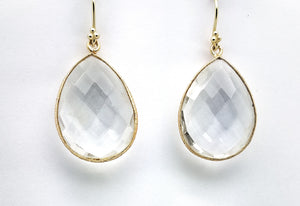 Posh Rocks - Traditional Teardrop Earrings