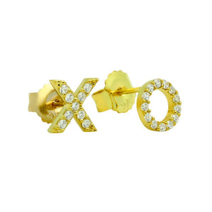 Hugs & Kisses Stud Earrings