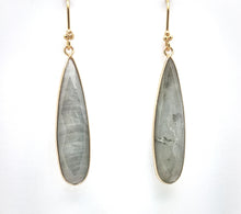 Posh Rocks - Oblong Teardrop Earrings