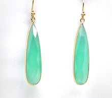 Posh Rocks - Oblong Teardrop Earrings