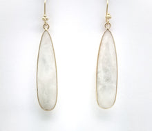 Posh Rocks - Oblong Teardrop Earrings