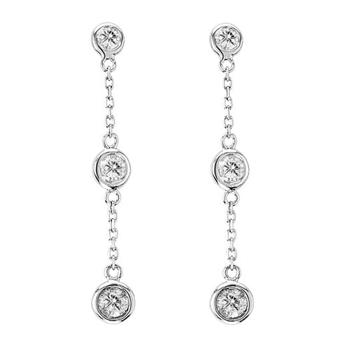 Crystal Dangle Gold