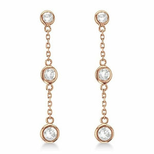 Crystal Dangle Gold