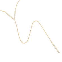 V Shape Lariat