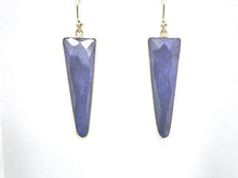 Posh Rocks - Rockstar Triangle Teardrop Earrings