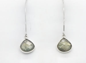 Posh Rocks - Hook & Petite Pear Drop Earrings